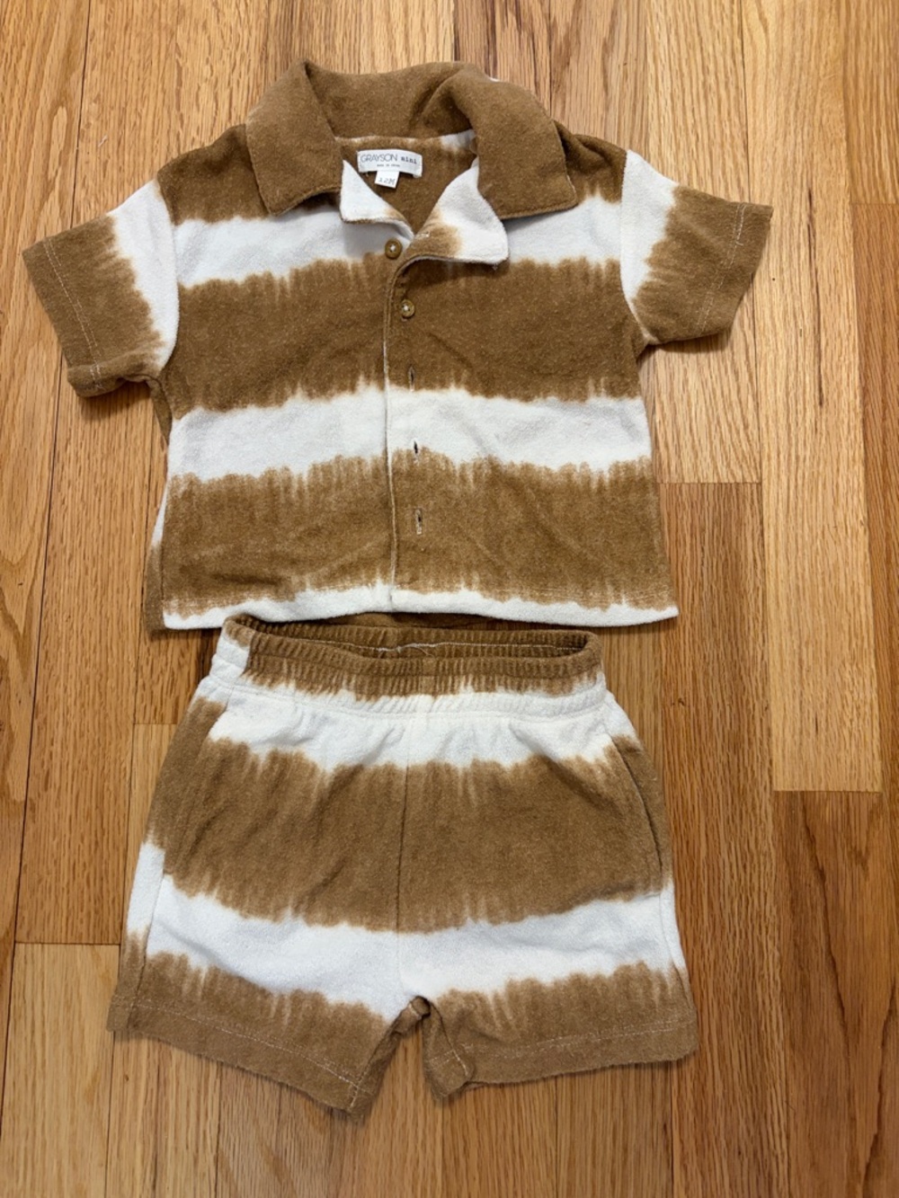 Tie-Dye Kids terry cloth Matching Set